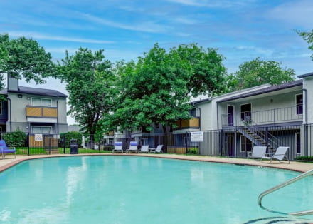 Exterior pool area