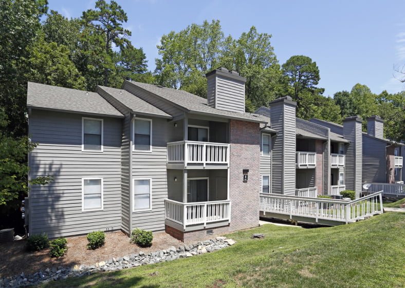 Exterior apartment facade