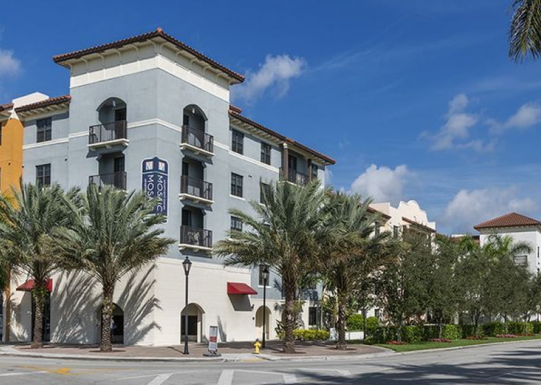 Exterior building facade