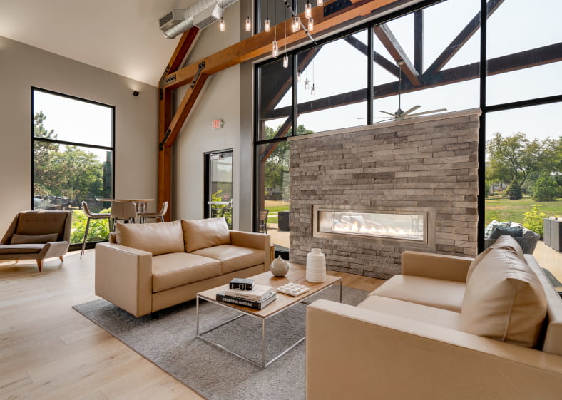 Clubhouse interior