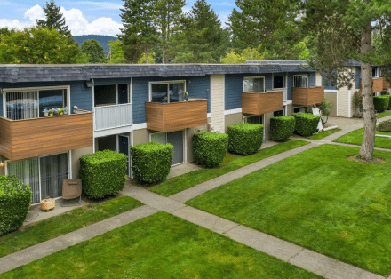 Renton Sage exterior facade of apartment building