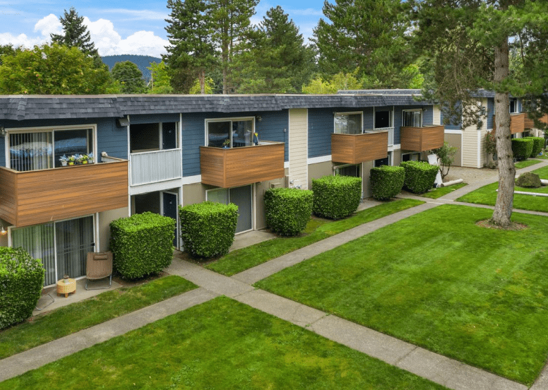 Renton Sage exterior facade of apartment building