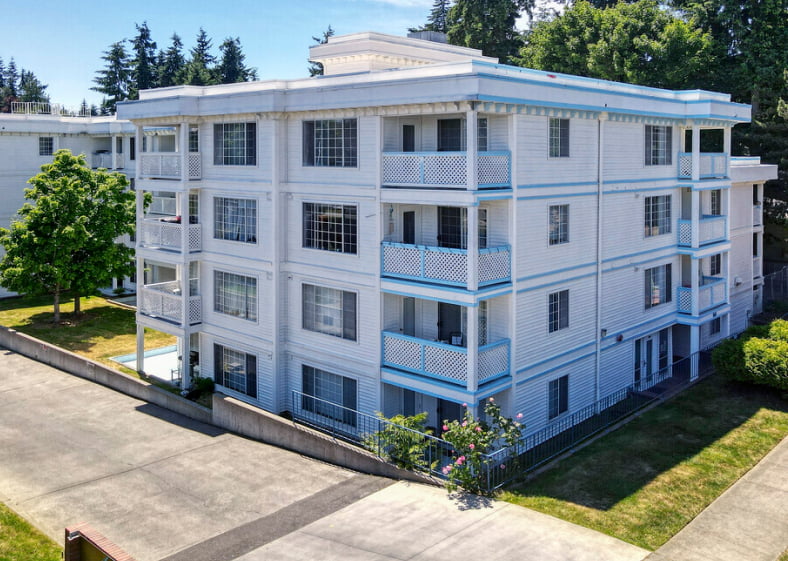 Exterior building facade